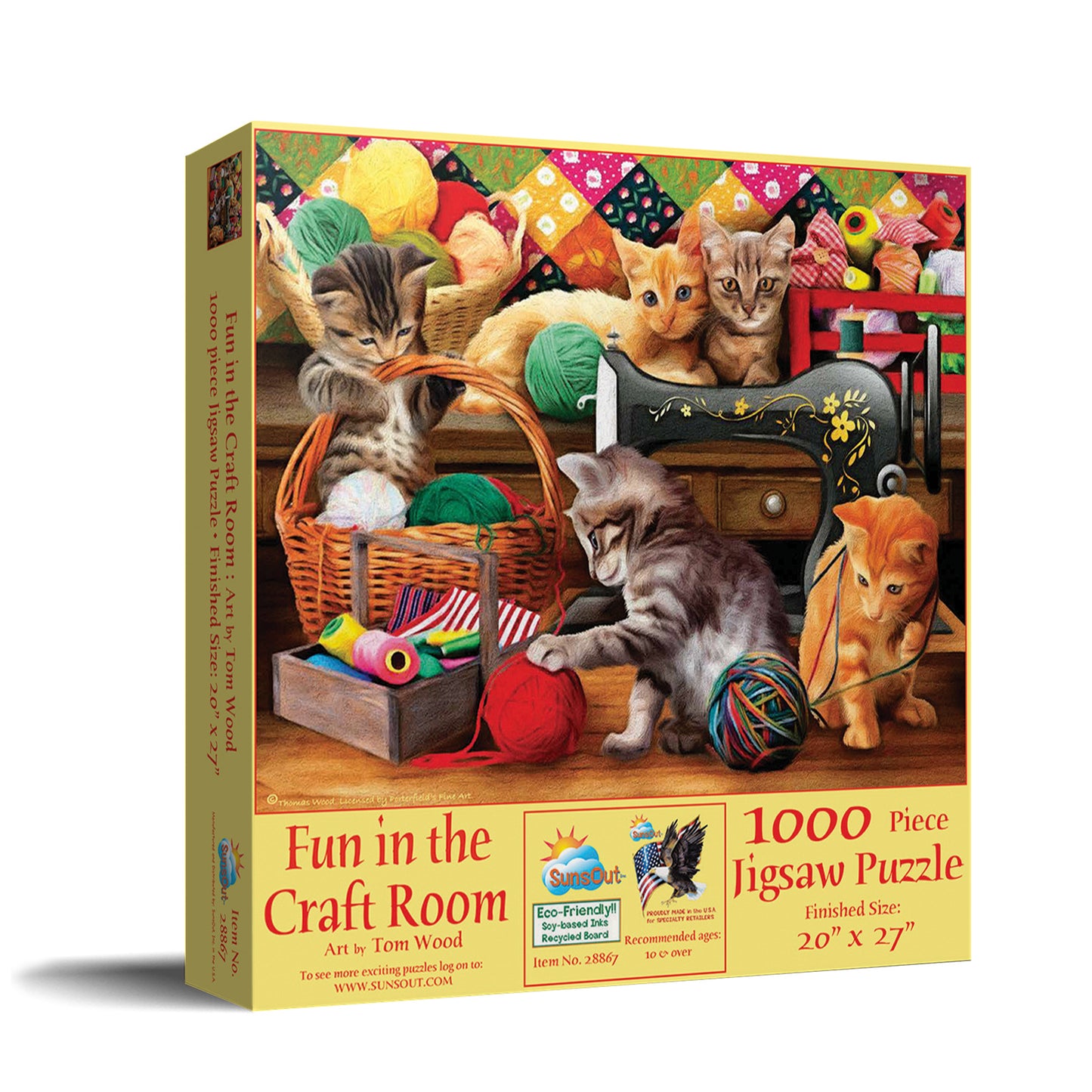Fun in the Craft Room 1000 pc  Jigsaw Puzzle 28867