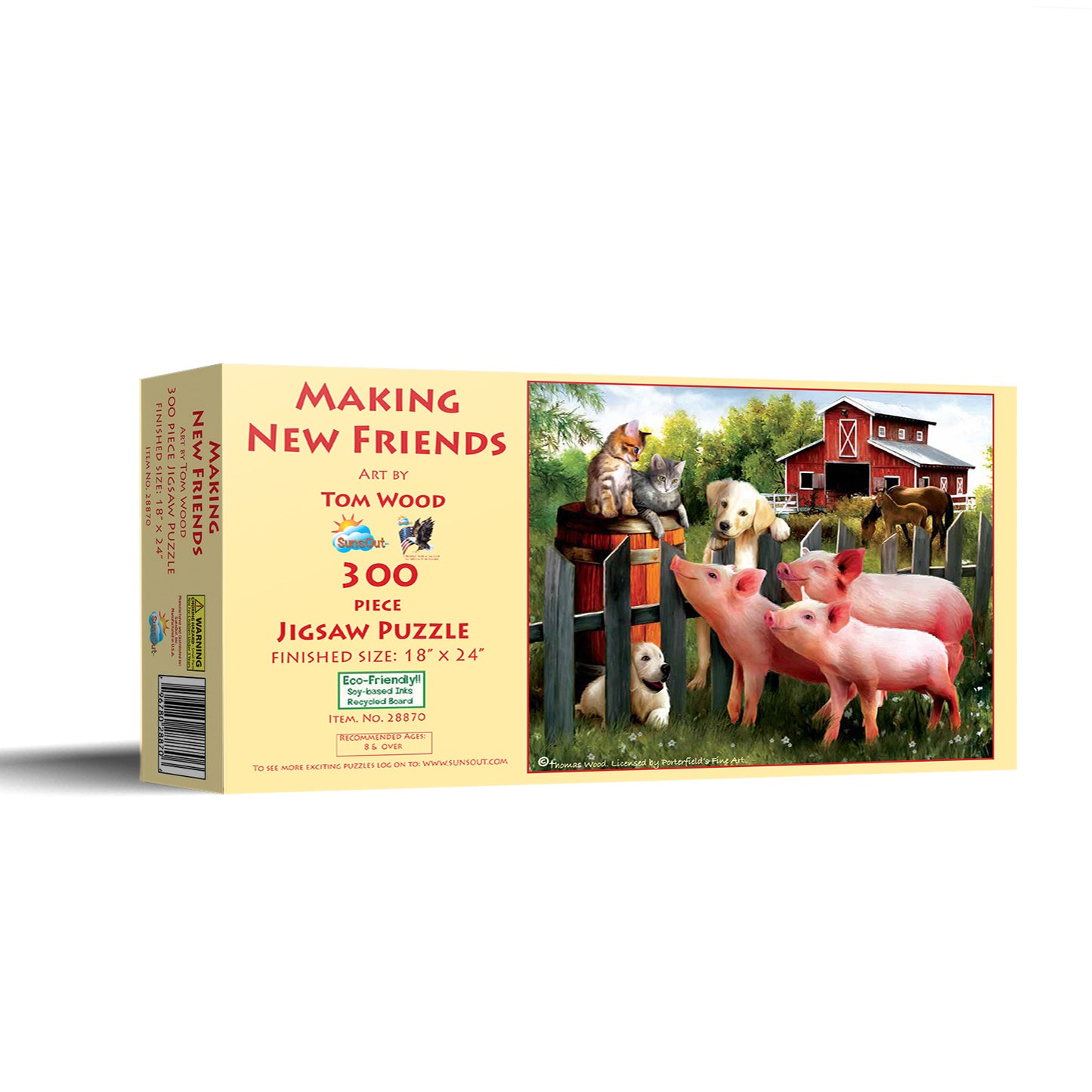 Making New Friends 300 pc  Jigsaw Puzzle 28870