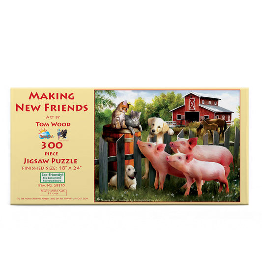 Making New Friends 300 pc  Jigsaw Puzzle 28870
