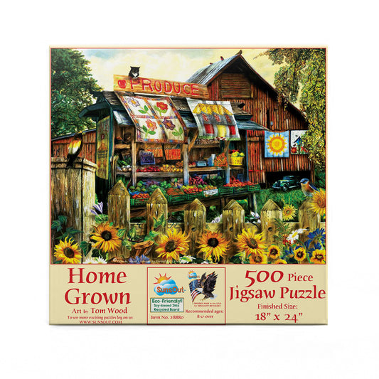 Home Grown 500 pc  Jigsaw Puzzle 28880