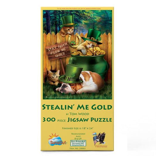 Stealin Me Gold 300 pc  Jigsaw Puzzle 28882