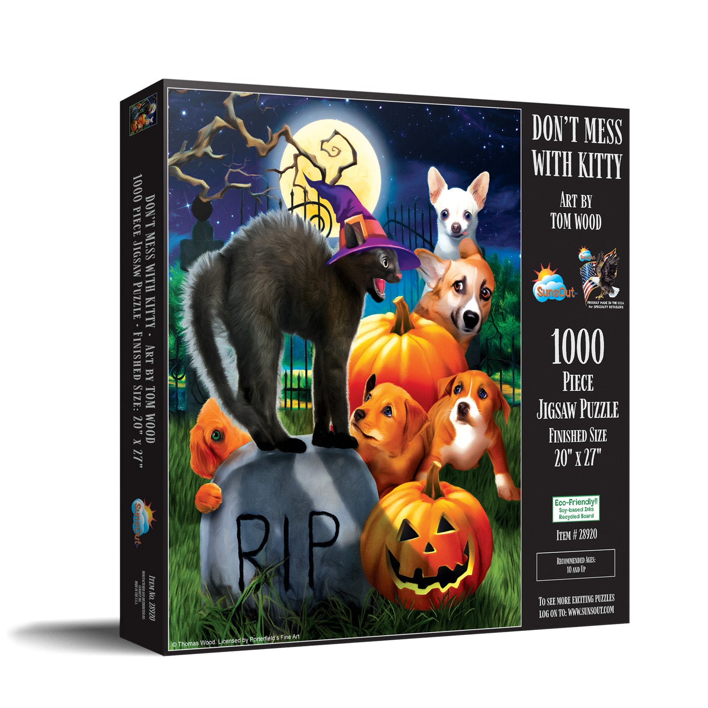 Don't mess with Kitty 1000 pc  Jigsaw Puzzle 28920