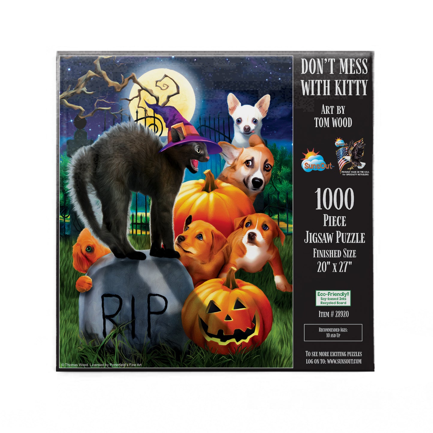 Don't mess with Kitty 1000 pc  Jigsaw Puzzle 28920