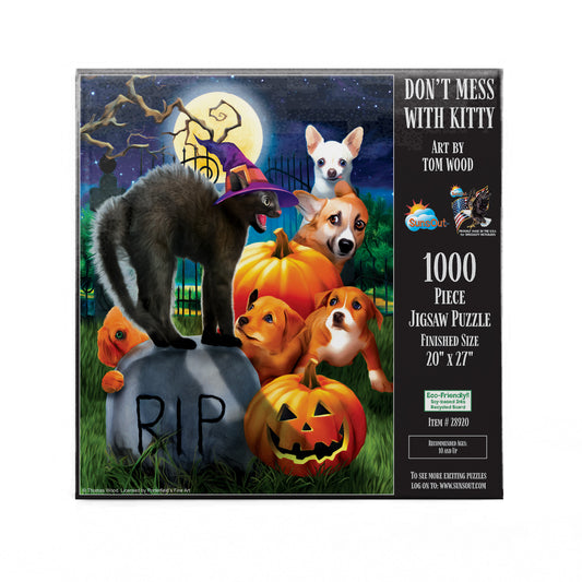 Don't mess with Kitty 1000 pc  Jigsaw Puzzle 28920