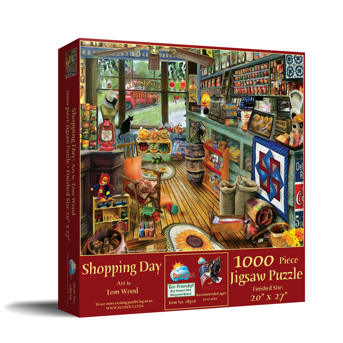 Shopping Day 1000 pc  Jigsaw Puzzle 28926