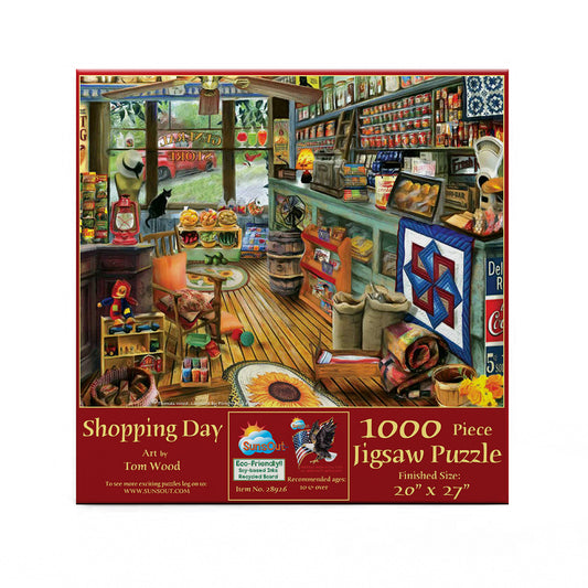 Shopping Day 1000 pc  Jigsaw Puzzle 28926