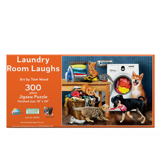 Laundry Room Laughs 300 pc  Jigsaw Puzzle 28930