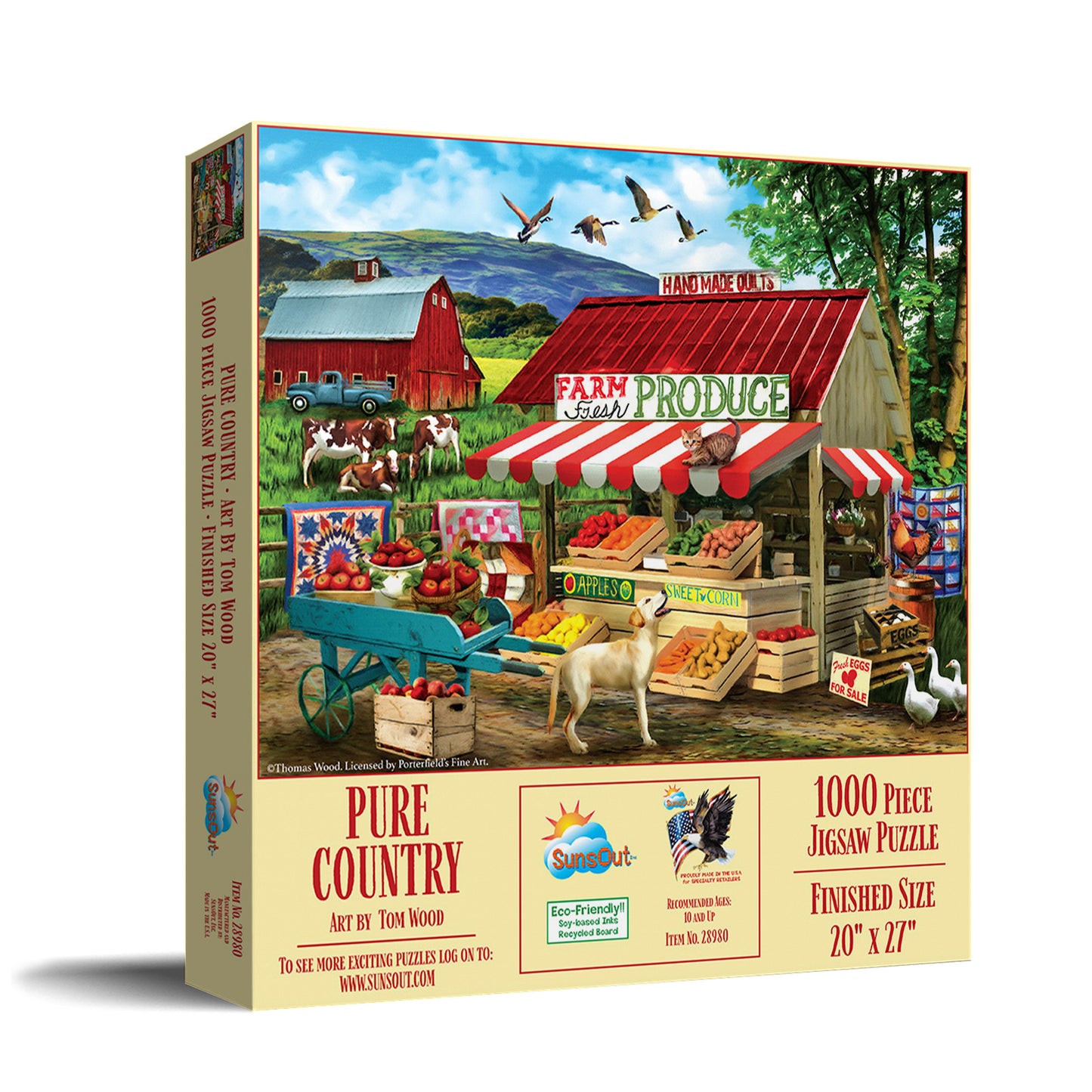 Pure Country 1000 pc  Jigsaw Puzzle 28980