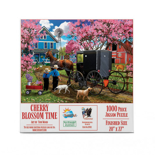 Cherry Blossom Time 1000 pc  Jigsaw Puzzle 28982