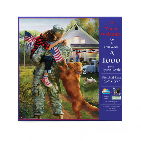 A Warm Welcome Home 1000 pc  Jigsaw Puzzle 28988
