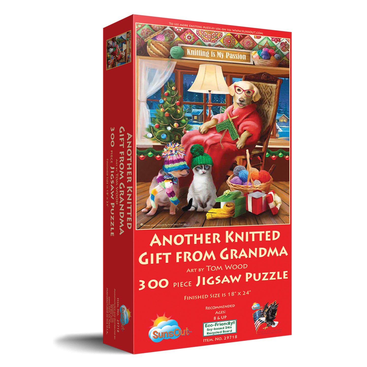 Another Knitted Gift from Grandma 300 pc  Jigsaw Puzzle 29718