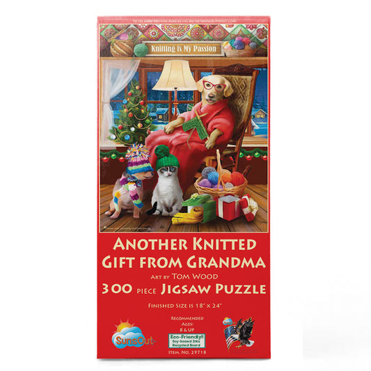 Another Knitted Gift from Grandma 300 pc  Jigsaw Puzzle 29718