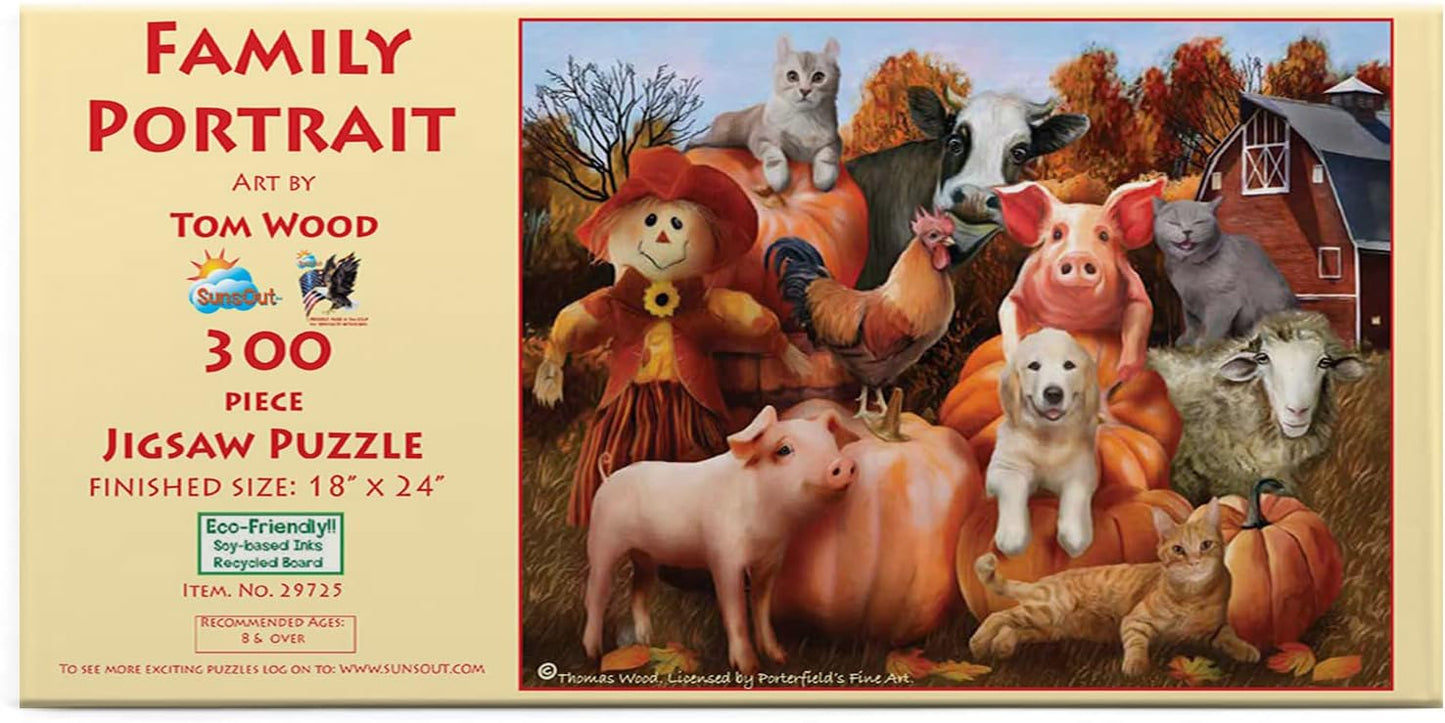 Family Portrait 300 pc  Jigsaw Puzzle 29725