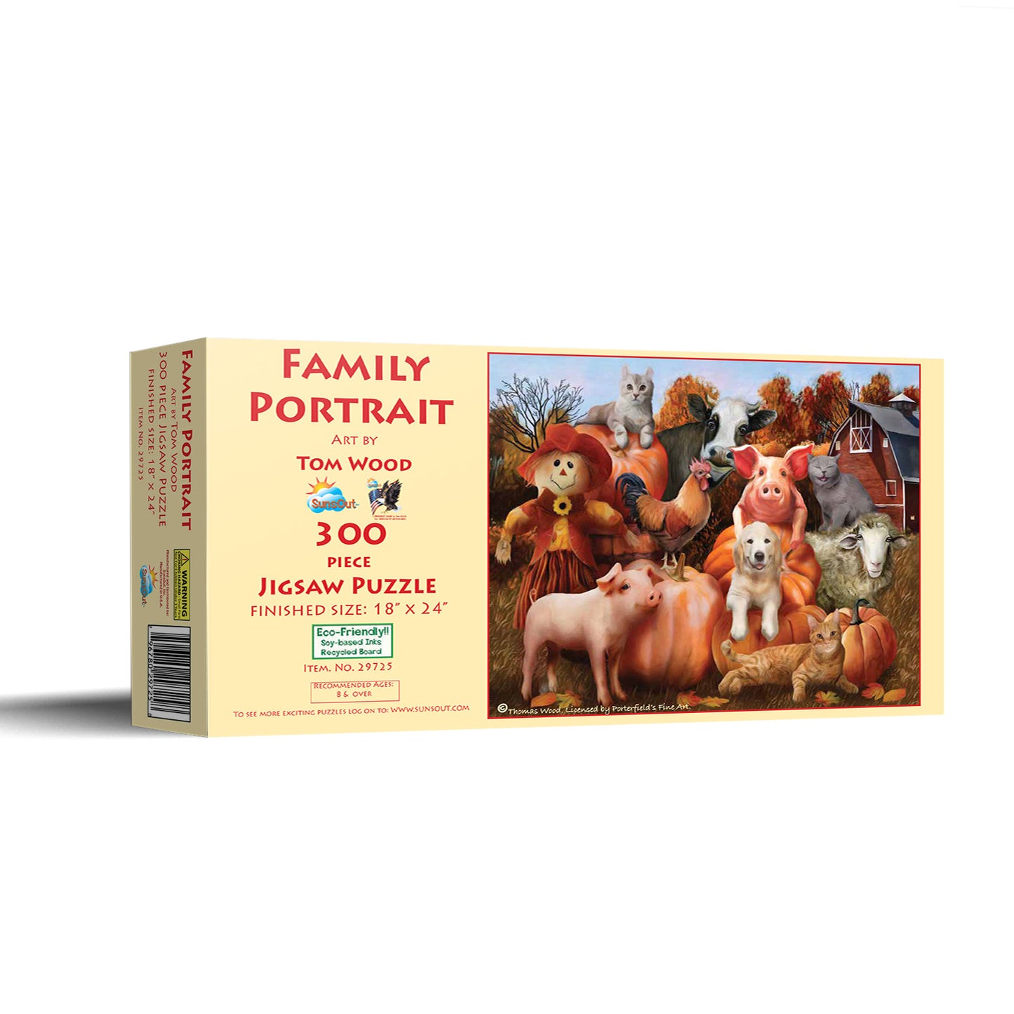 Family Portrait 300 pc  Jigsaw Puzzle 29725