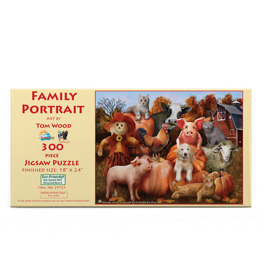 Family Portrait 300 pc  Jigsaw Puzzle 29725