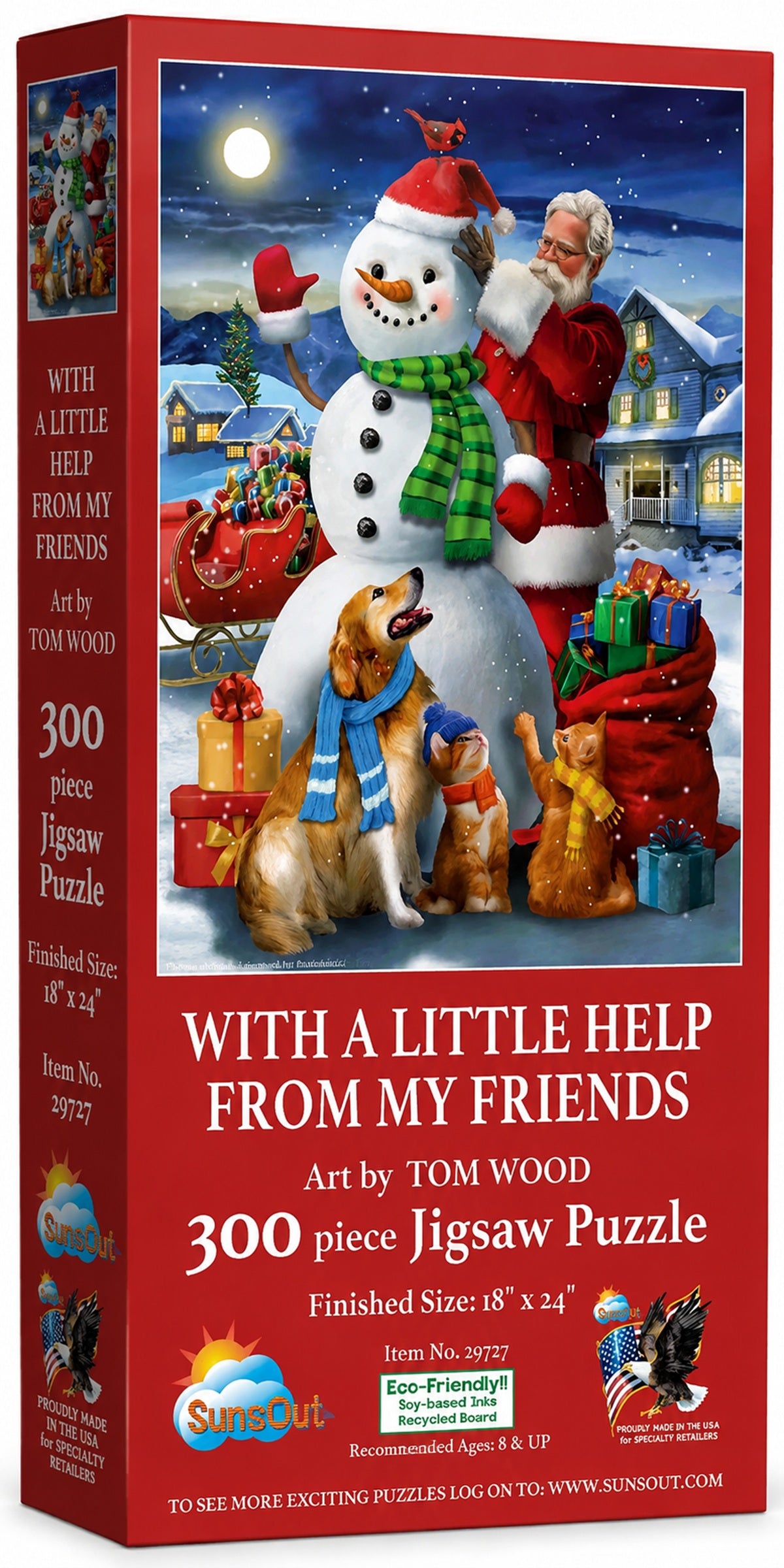 With A Little Help From My Friends 300 pc  Jigsaw Puzzle 29727