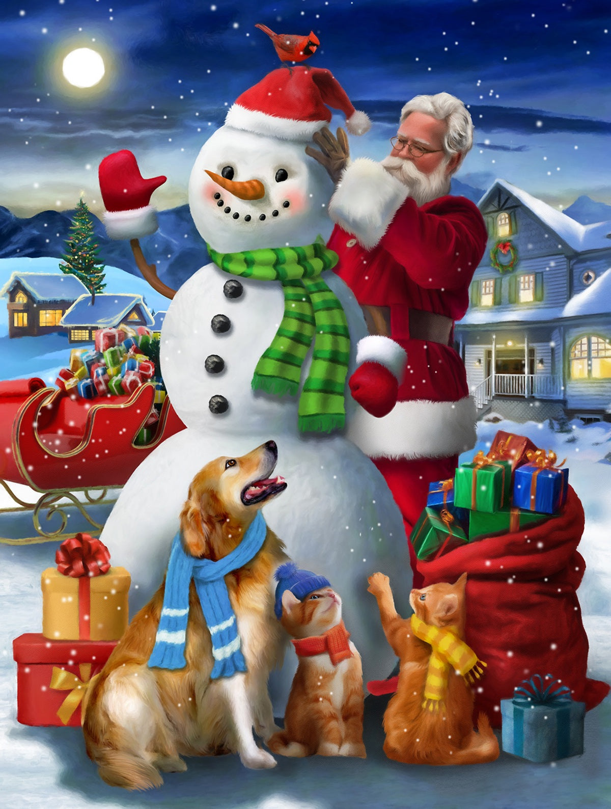 With A Little Help From My Friends 300 pc  Jigsaw Puzzle 29727