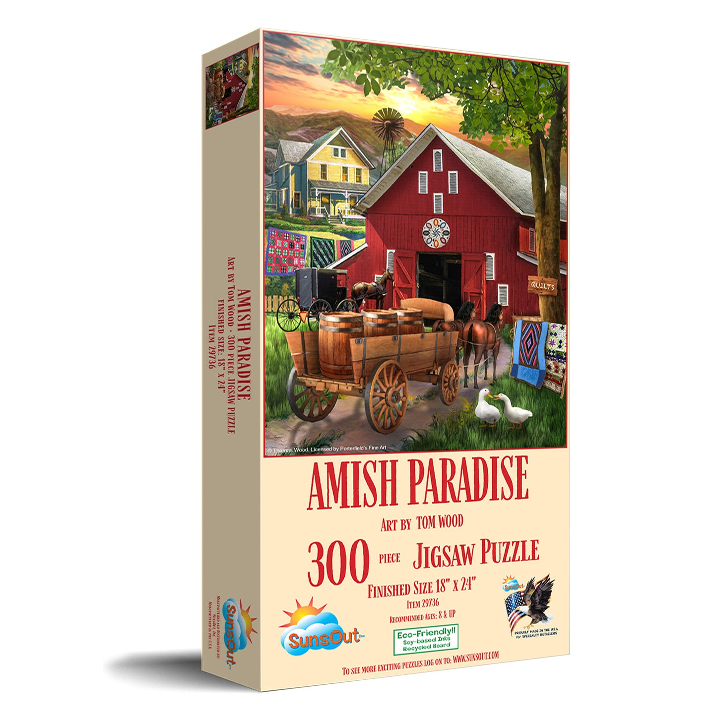Amish Paradise 300 pc  Jigsaw Puzzle 29736