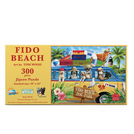 Fido Beach 300 pc  Jigsaw Puzzle 29743