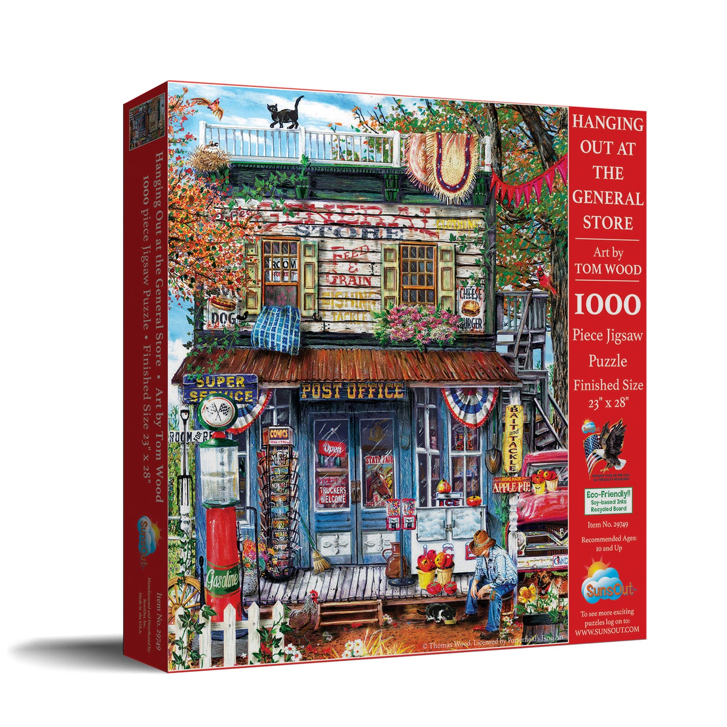 Hanging Out at the General Store 1000 pc  Jigsaw Puzzle 29749