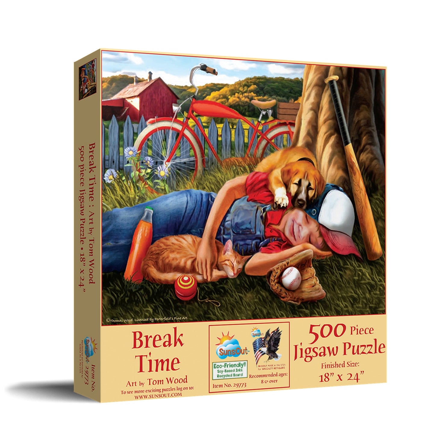 Break Time 500 pc  Jigsaw Puzzle 29773