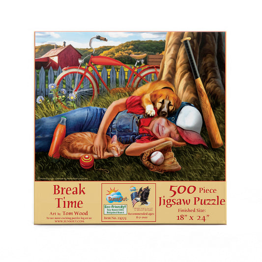 Break Time 500 pc  Jigsaw Puzzle 29773