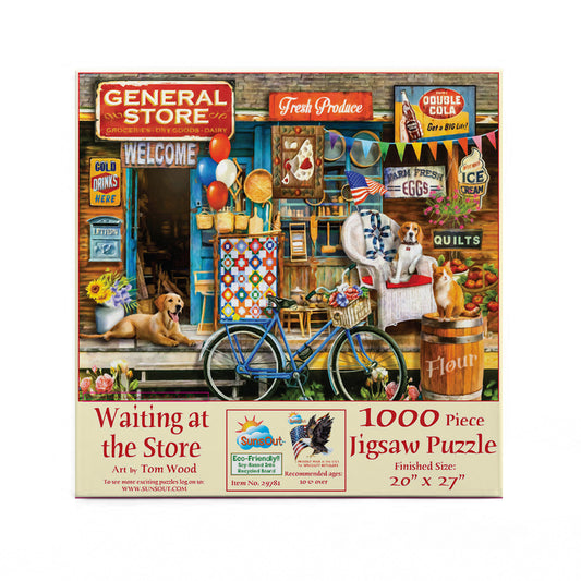 Waiting at the Store 1000 pc  Jigsaw Puzzle 29781