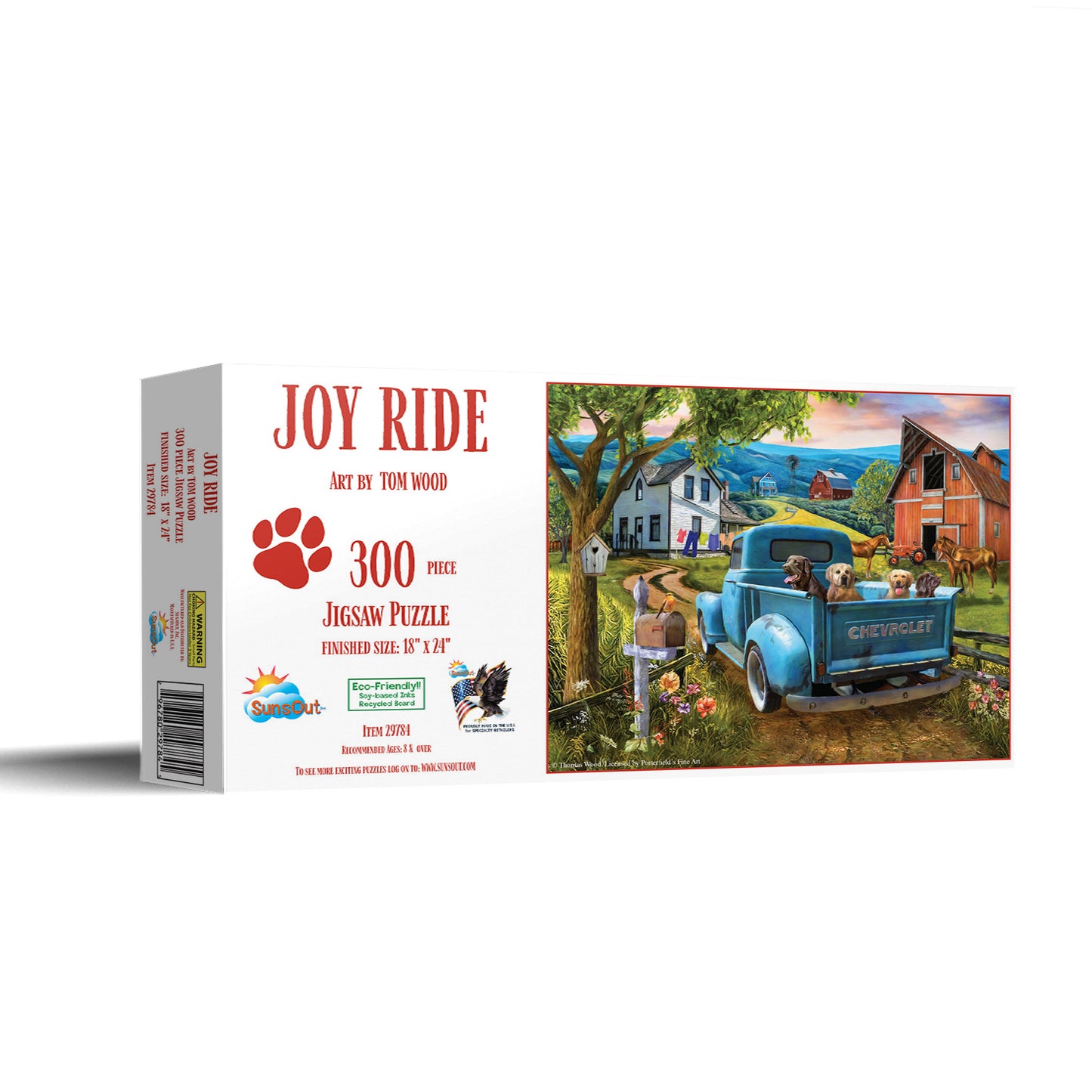 Joy Ride 300 pc  Jigsaw Puzzle 29784