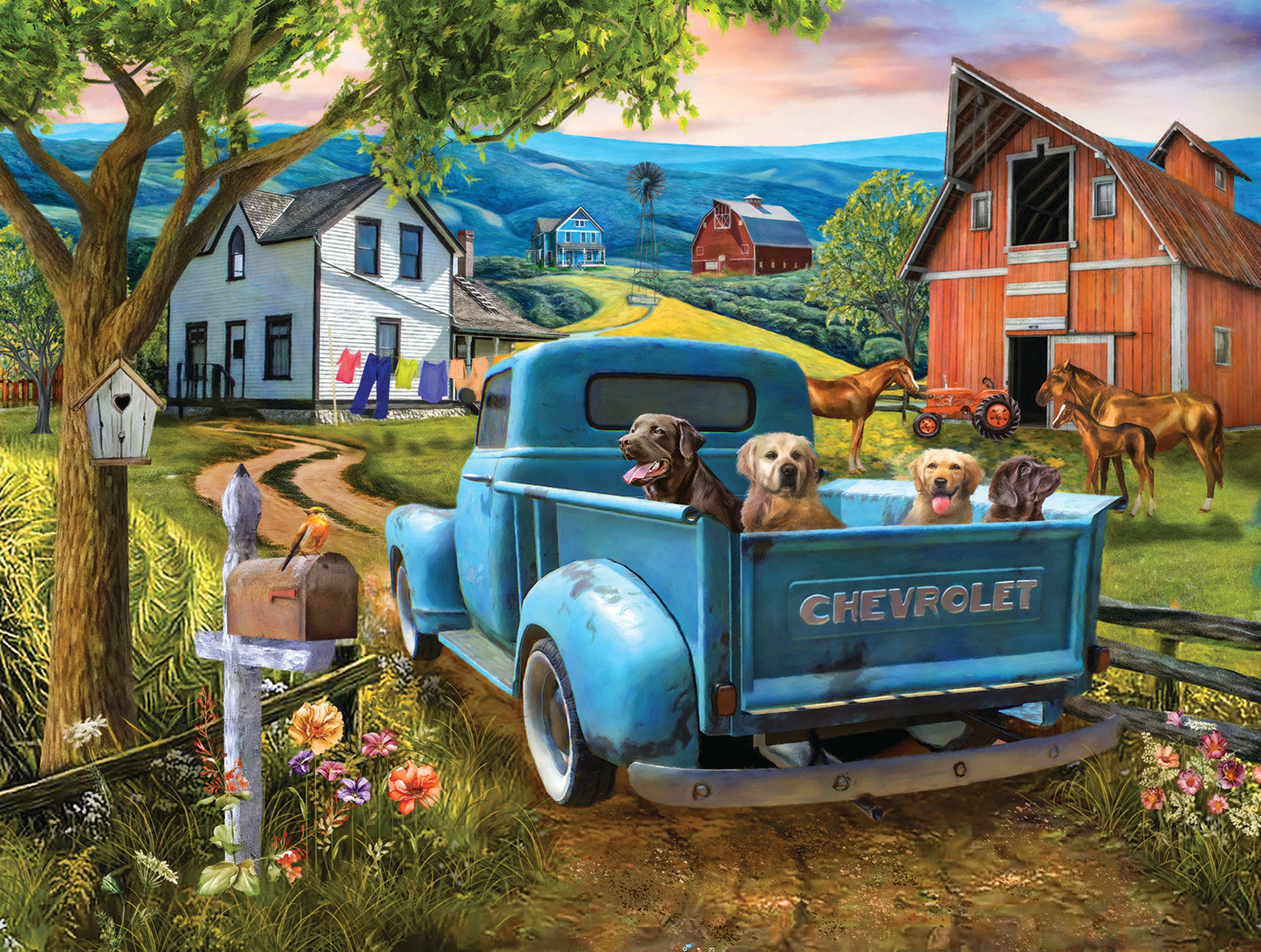 Joy Ride 300 pc  Jigsaw Puzzle 29784