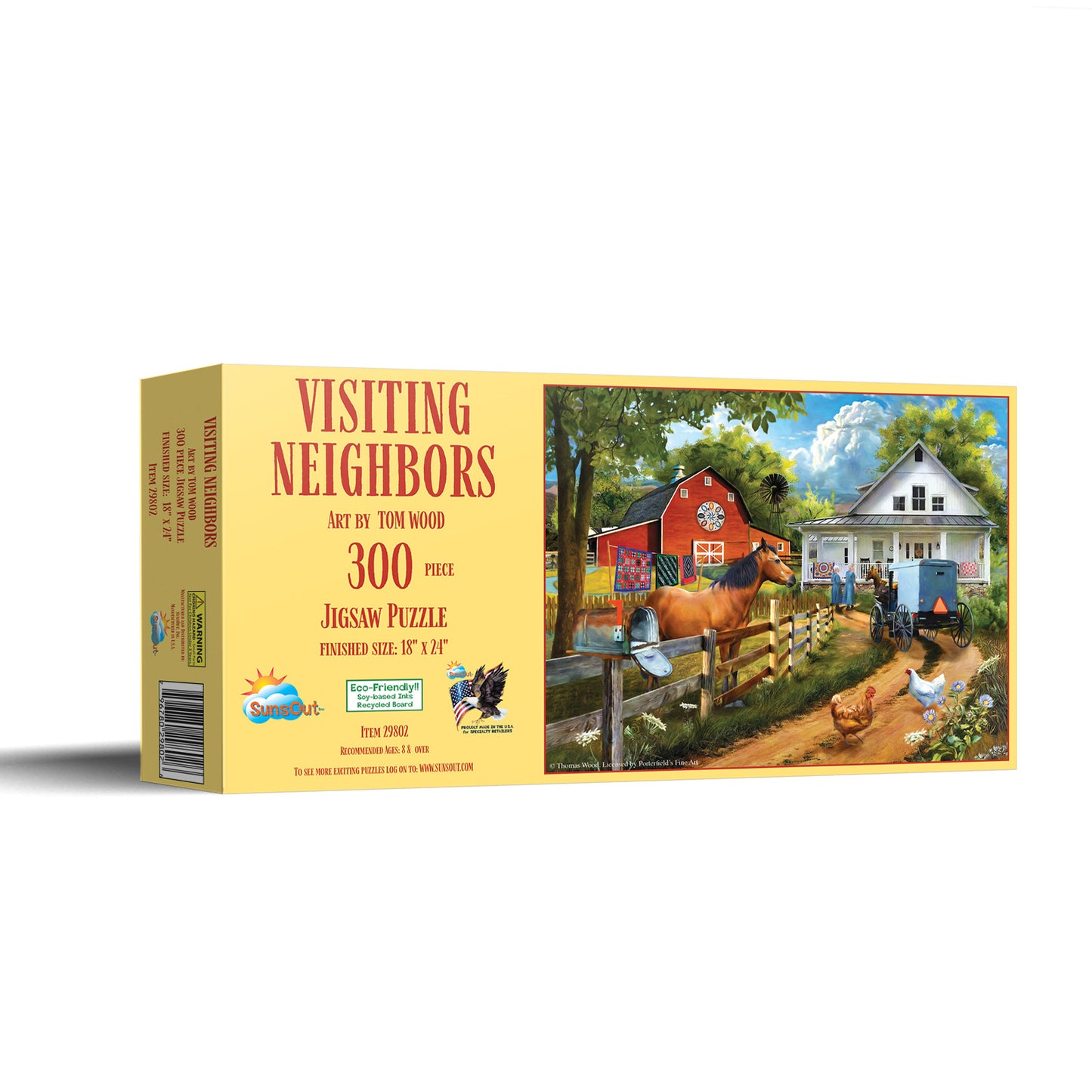 Visiting Neighbors 300 pc  Jigsaw Puzzle 29802