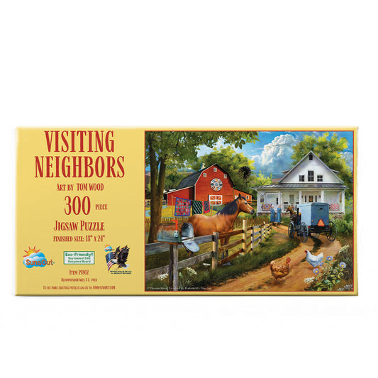 Visiting Neighbors 300 pc  Jigsaw Puzzle 29802