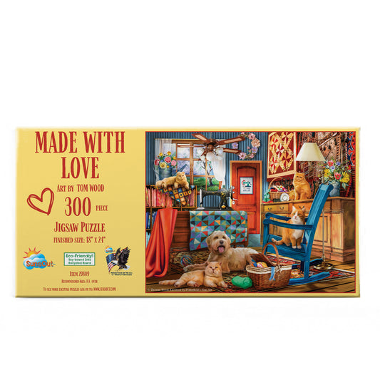Made with Love 300 pc  Jigsaw Puzzle 29809
