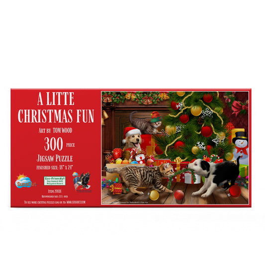 A Little Christmas Fun 300 pc  Jigsaw Puzzle 29818