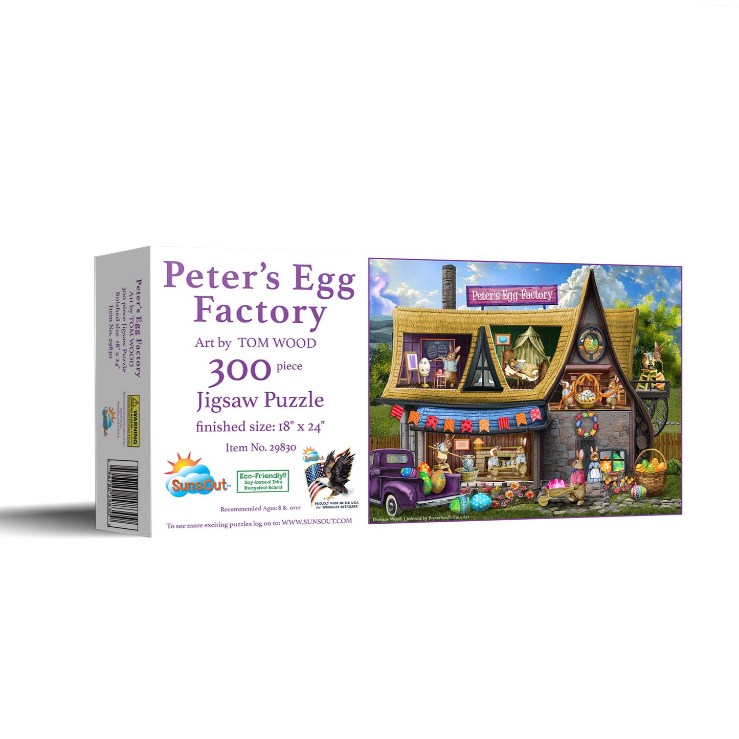 Peter's Egg Factory 300 pc  Jigsaw Puzzle 29830