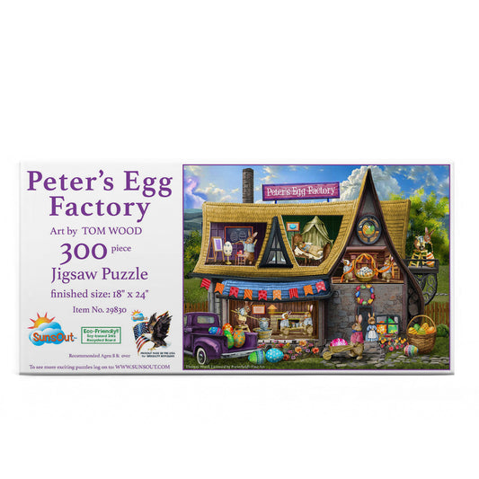 Peter's Egg Factory 300 pc  Jigsaw Puzzle 29830