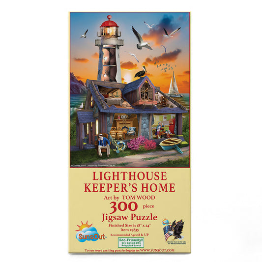 Lighthouse Keepers Home 300 pc  Jigsaw Puzzle 29835