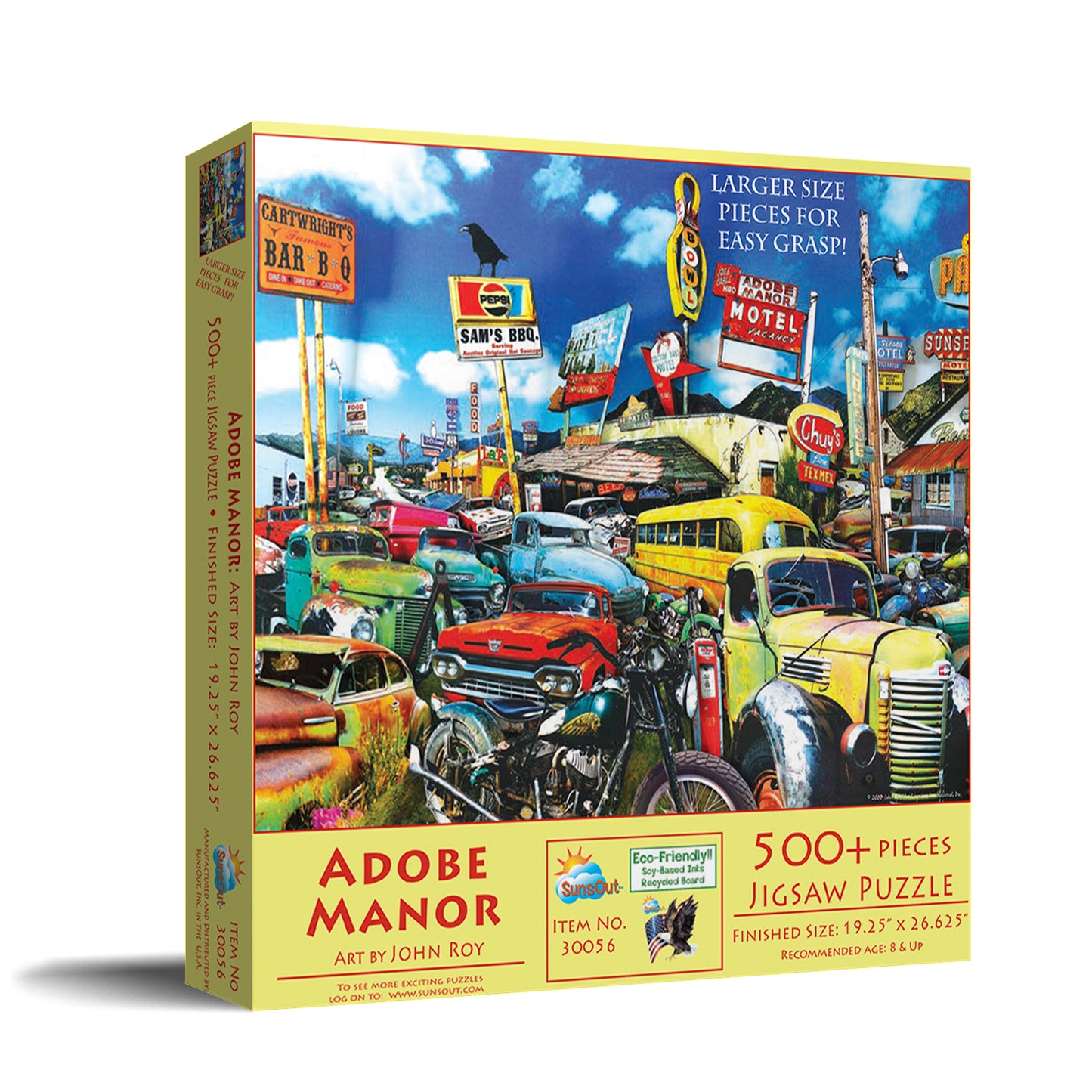 Adobe Manor 500 pc Large Pieces Jigsaw Puzzle 30056