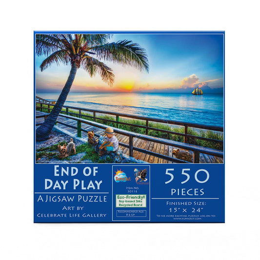End of Day Play 550 pc  Jigsaw Puzzle 30116