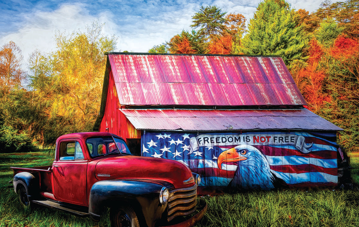 Freedom Isn't Free 550 pc  Jigsaw Puzzle 30125