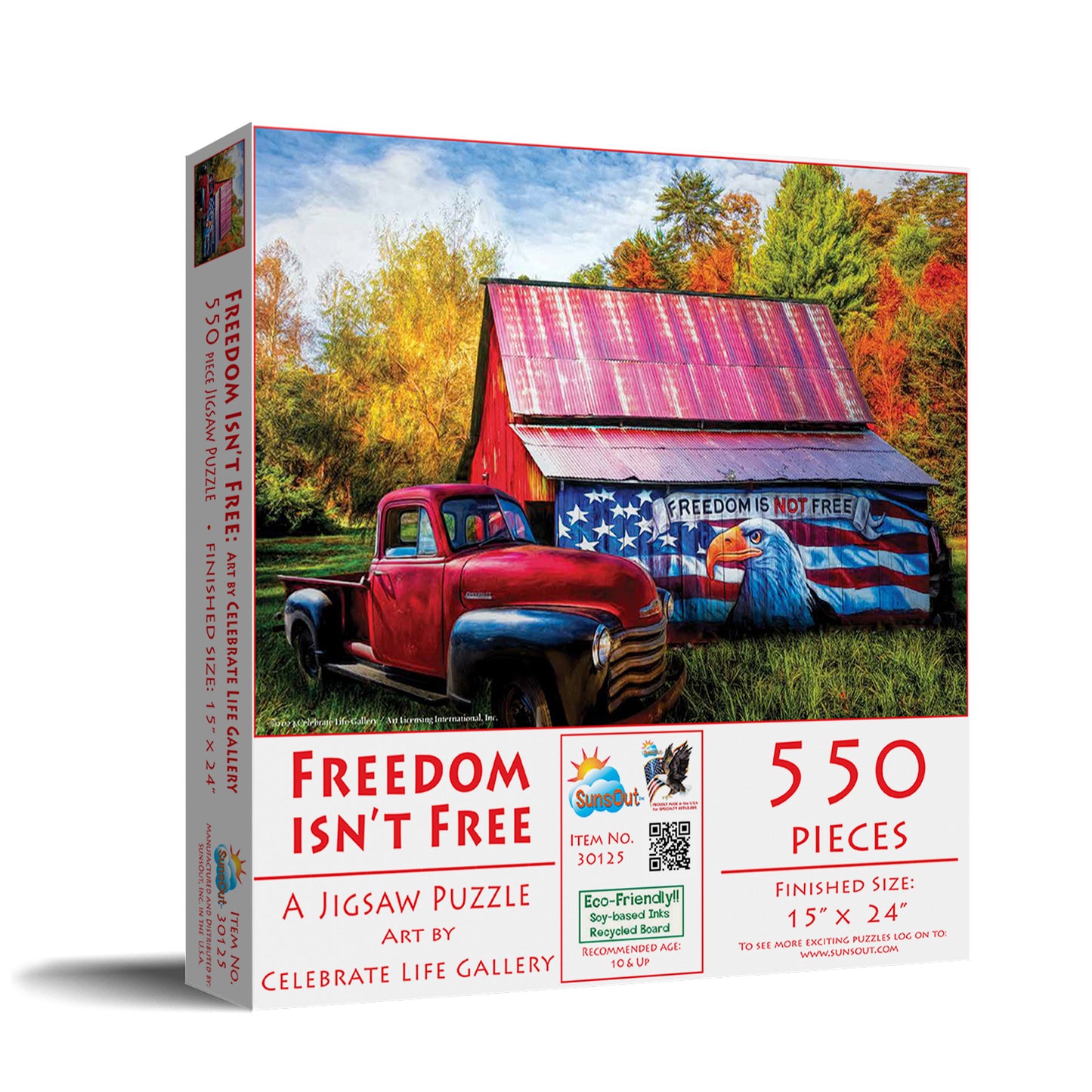 Freedom Isn't Free 550 pc  Jigsaw Puzzle 30125