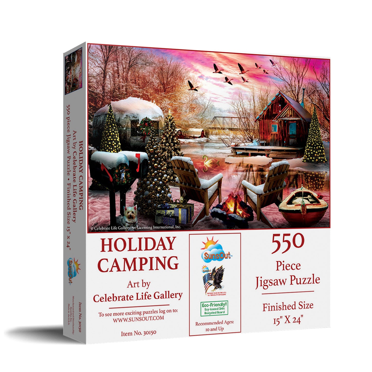 Holiday Camping 550 pc  Jigsaw Puzzle 30150