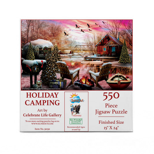 Holiday Camping 550 pc  Jigsaw Puzzle 30150