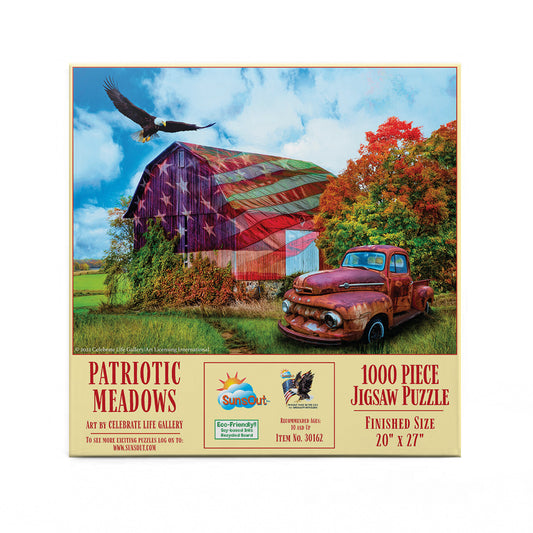 Patriotic Meadows 1000 pc  Jigsaw Puzzle 30162