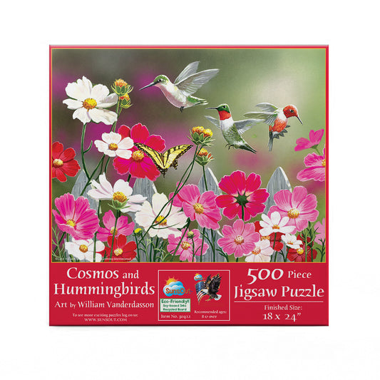 Cosmos and Hummingbirds 500 pc  Jigsaw Puzzle 30412