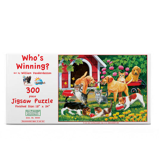 Who's Winning 300 pc  Jigsaw Puzzle 30444