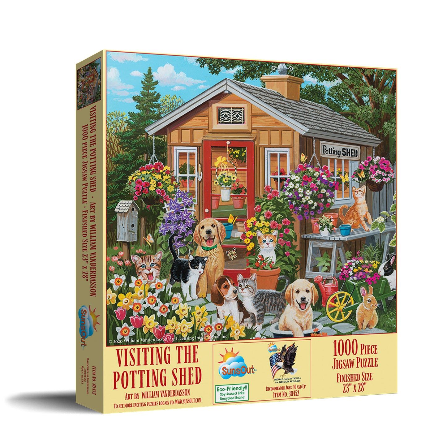 Visiting the Potting Shed 1000 pc  Jigsaw Puzzle 30452
