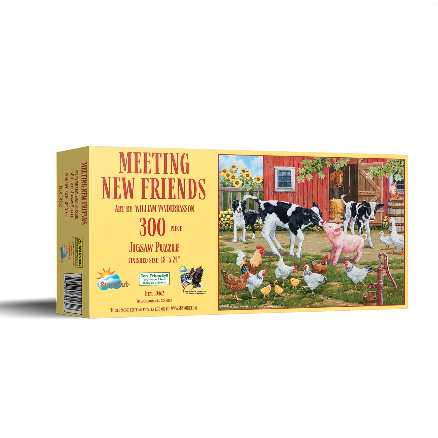 Meeting New Friends 300 pc  Jigsaw Puzzle 30462