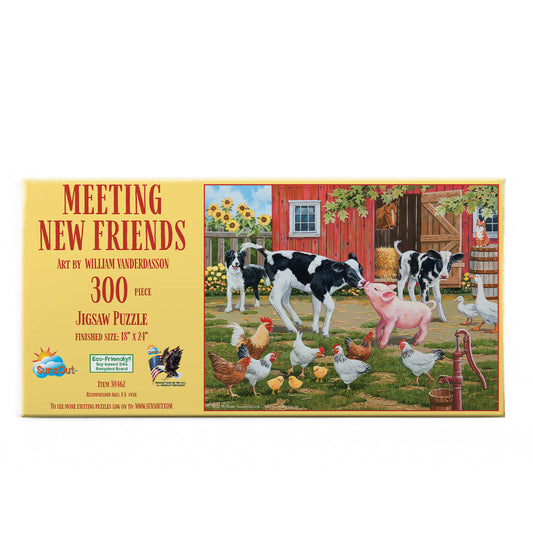 Meeting New Friends 300 pc  Jigsaw Puzzle 30462