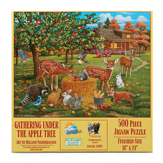 Gathering under the AppleTree 500 pc  Jigsaw Puzzle 30499