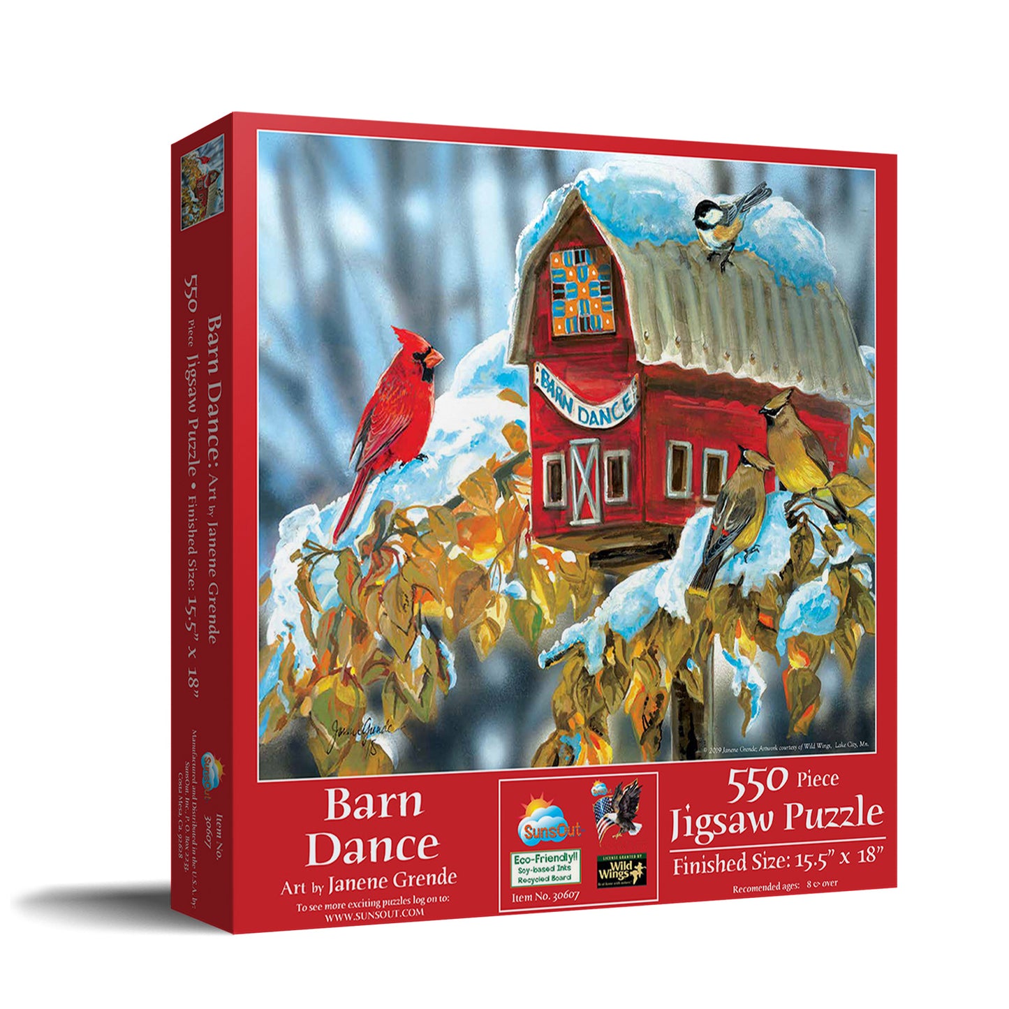 Barn Dance 550 pc  Jigsaw Puzzle 30607